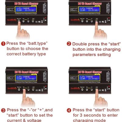 新品B6 V3 80W 6A Battery Charger Lipo NiMh Li Ion Ni Cd Digi