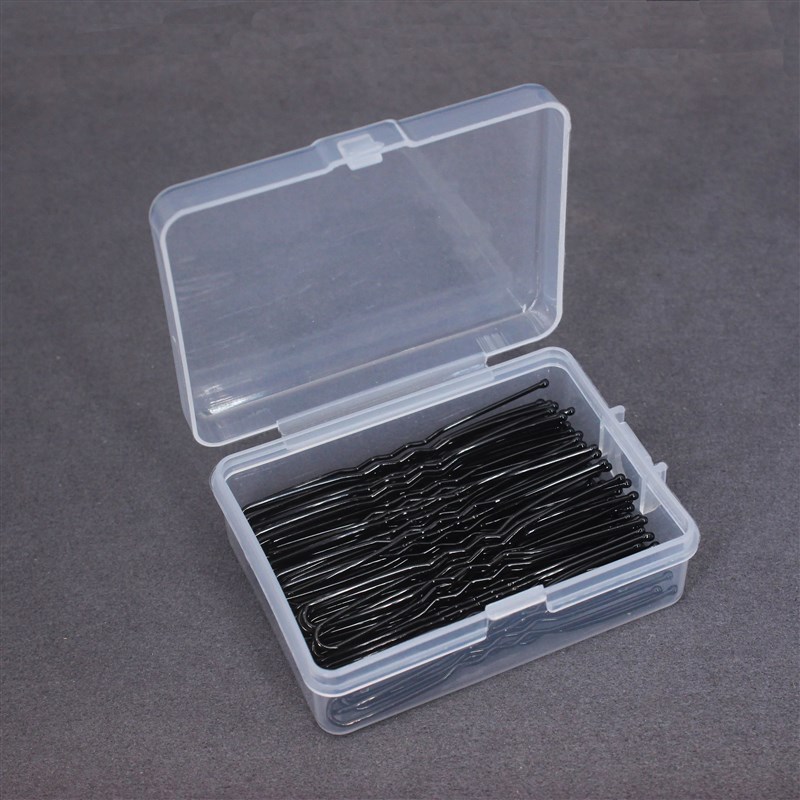 50pcs/Box Metal U Shaped Hair Clips Wedding Bridal Bobby Pin