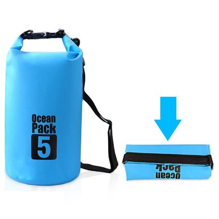 极速2/5/10/15/20/30L Outdoor waterproof swimming bag PVC  Fl