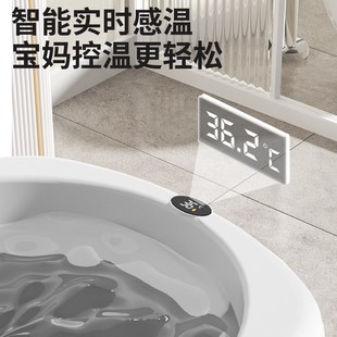 婴儿游泳桶家用可折叠洗澡盆大号宝宝泡澡桶儿童洗澡桶浴盆浴桶缸