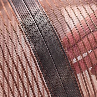 W3Tk20f23新款侧开全磁条防蚊门帘免打孔家用沙门自粘贴入户门磁