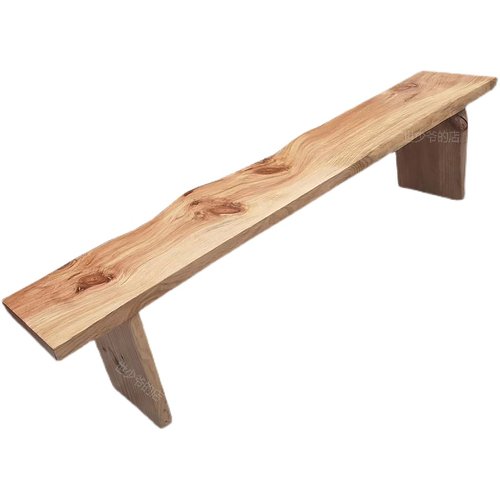 电视柜长条凳自然边原木矮长凳子移动凳成人复古家用民宿换鞋木凳