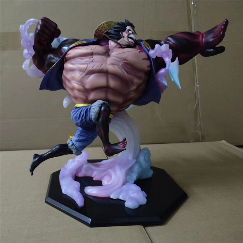 网红27cm Anime One Piece Figure Gear 4 Luffy PVC Action Figu