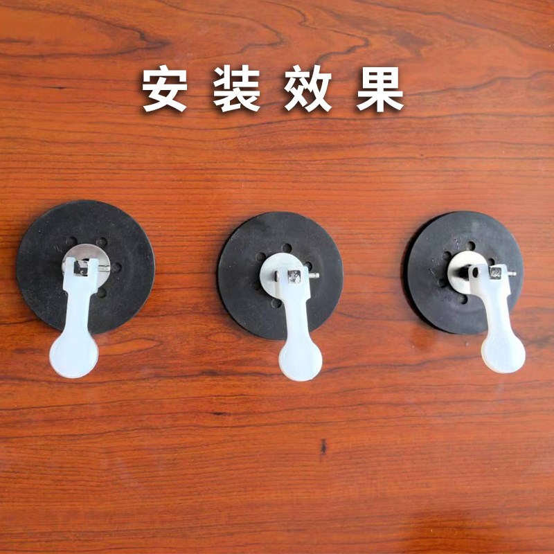 丁晴橡胶吸盘瓷砖岩板玻璃x轨道推刀内置吸盘压扣扳手橡胶配件