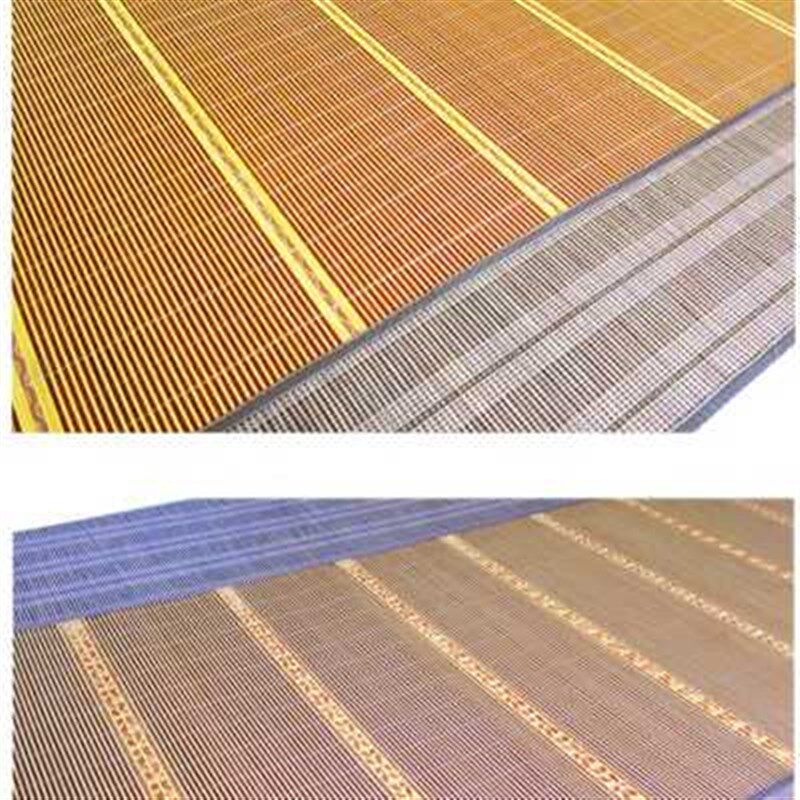 竹席夏季学生宿舍凉席单人床1.2米0.8双面0.9席子1.5碳化直筒凉席
