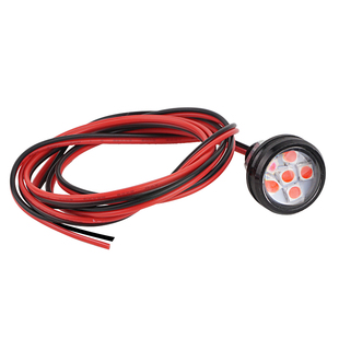 电动车led超亮防水刹车带支架装 饰转向灯12V48V56V60V70V72V灯泡