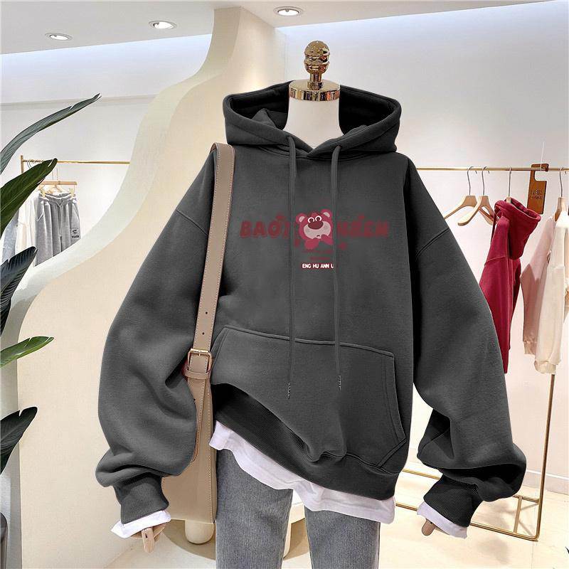 新款哺乳衣春秋外出辣妈款哺乳衣哺乳连G帽运动衫产後遮肚显瘦长