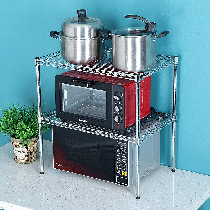 厨房置物架两层多功能收纳落地层架微波炉架烤箱架杂物整理架,畜牧/养殖物资,特种养殖设备,淘宝优惠券,粉丝福利购,淘宝优惠卷