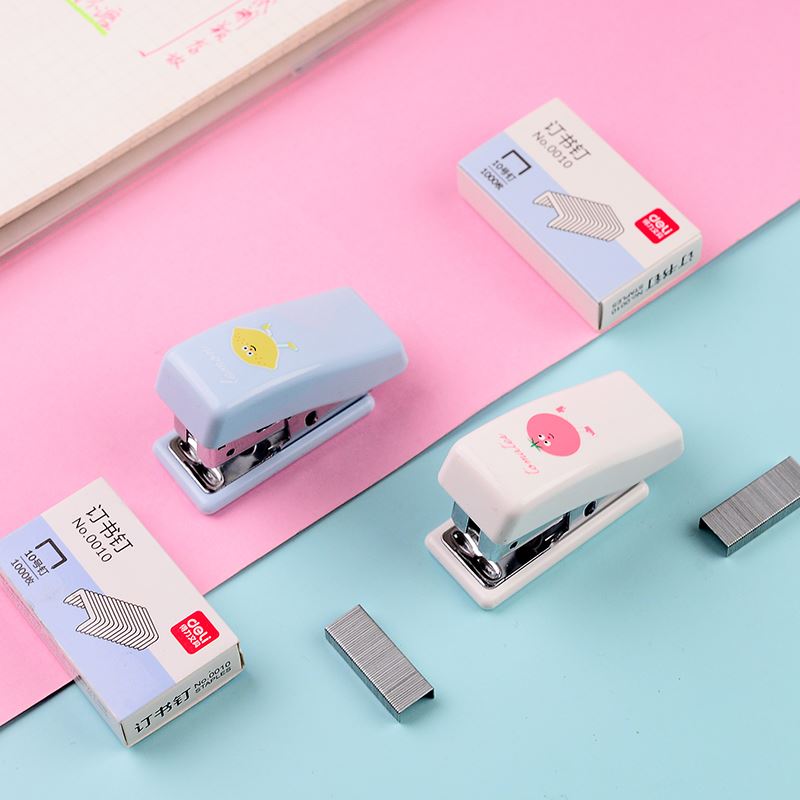 速发Deli Mini stapler: student friendly multi-functional por