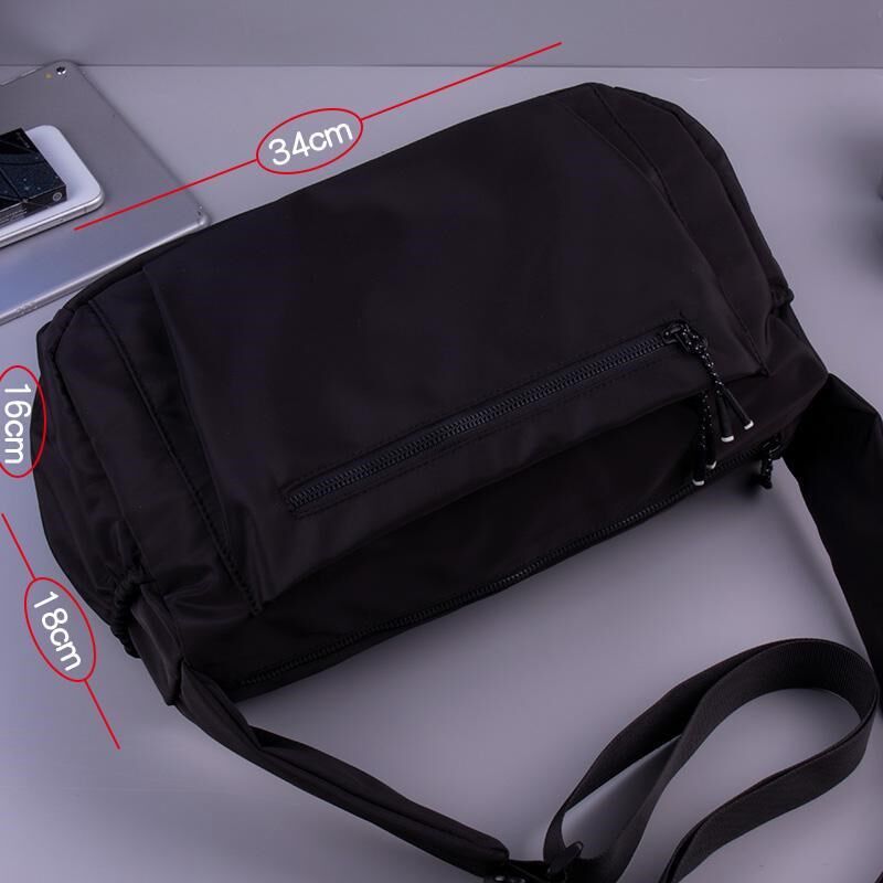 斜挎包男新款单肩包男士旅行包牛津布背包男款休闲包出行大容量潮