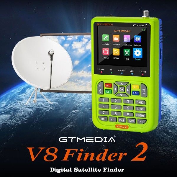 极速GTMEDIA V8 Finder 2 Pro Meter Satellite Signal Finder