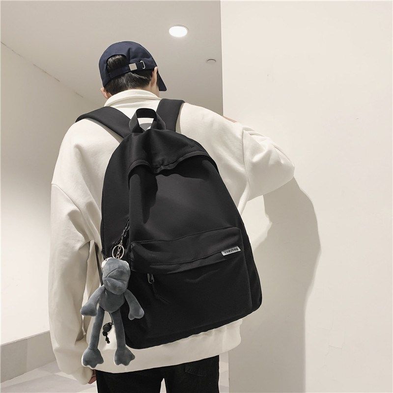 双肩包男高级感女款大学生户外运动书包2024新款大容量旅行背包男