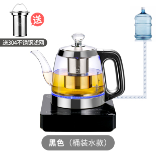 全自动上水电热水壶茶台泡茶专用玻璃H烧水壶智能恒温一体功夫茶