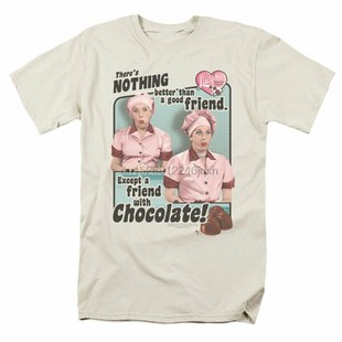 MenS Ivory Lucy Shirt Friends Love 速发I Chocolate Rockab