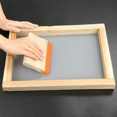 速发1pc Multi-size Silk Screen Printing Squeegee Ink Scraper