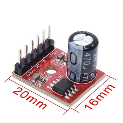 LTK5128迷你AB类D类模块数字功放板XPT8871 5W音频功X率放大器DIY