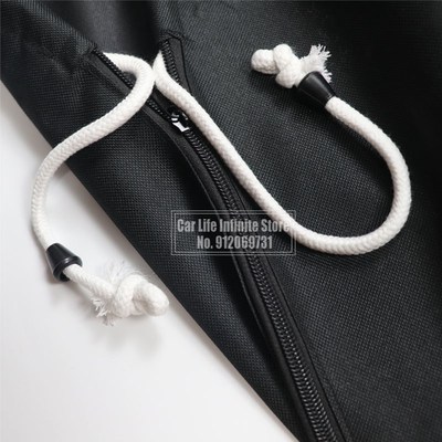 600D 6-225HP Full Outboard Motor Engine Boat Cover Black Wat