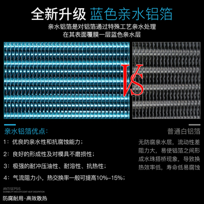 冰箱蒸发a器冷凝器制冷展示柜冰柜冷藏室风冷水冷小型铜管散热器