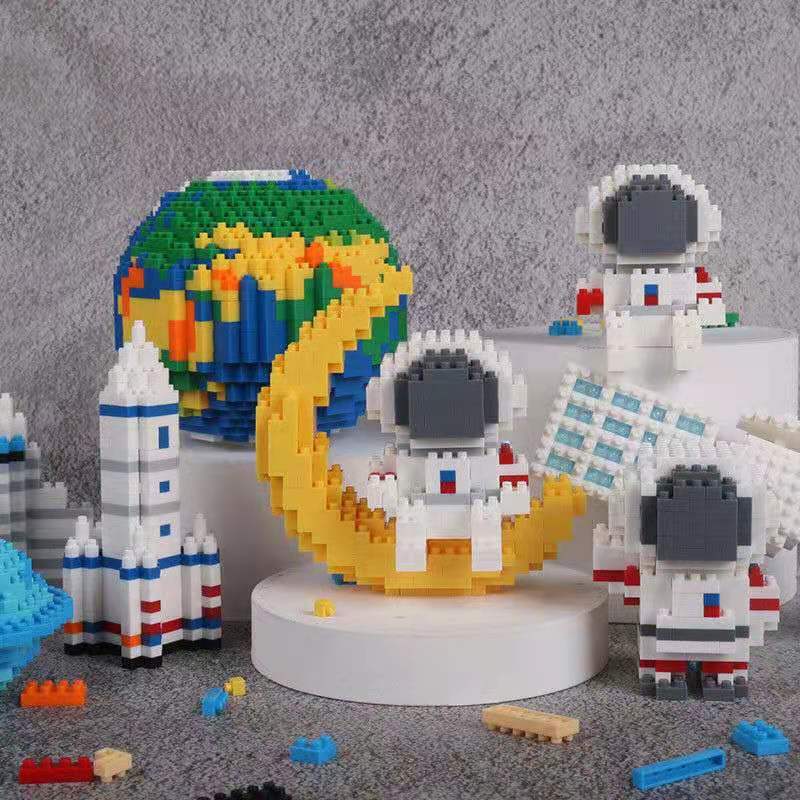 极速Space Adventure Astronaut Building Blocks Planet Earth 3 玩具/童车/益智/积木/模型 其它玩具 原图主图