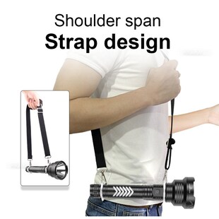 XHP170 Most Powerful Led Flashlight Rechargeable Torch Light