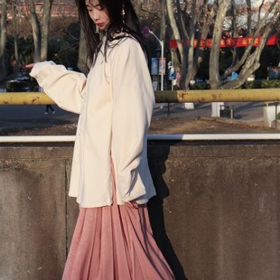 裳裳者华 春浓 汉服日常明制立C领竖领翻领对襟弓袋袖短衫春夏秋