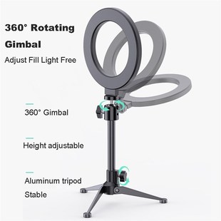 2.1M Selfie Ring Fill Light Photography LED Light Lamp Mobi