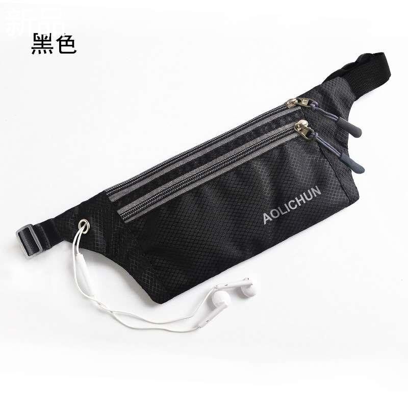 户外运动时尚腰包男多功能迷你跑步隐形防盗休闲防水健身手机新品