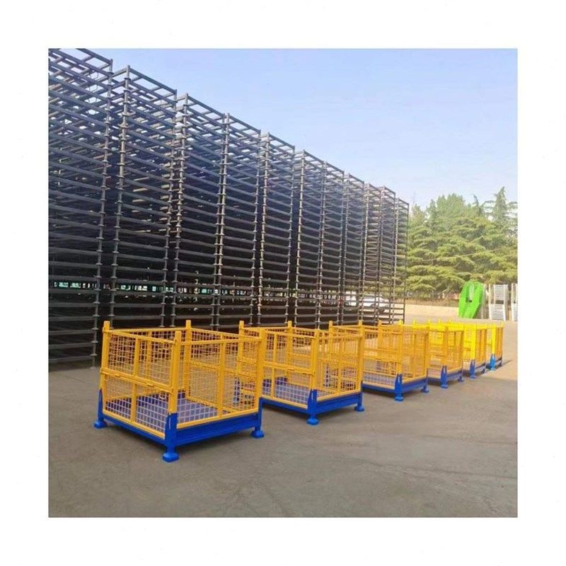 铁质物料箱周转箱 可折叠物料箱 金属网格铁箱可加轮子钢板物料箱,搬运/仓储/物流设备,立体仓库设备,淘宝优惠券,粉丝福利购,淘宝优惠卷