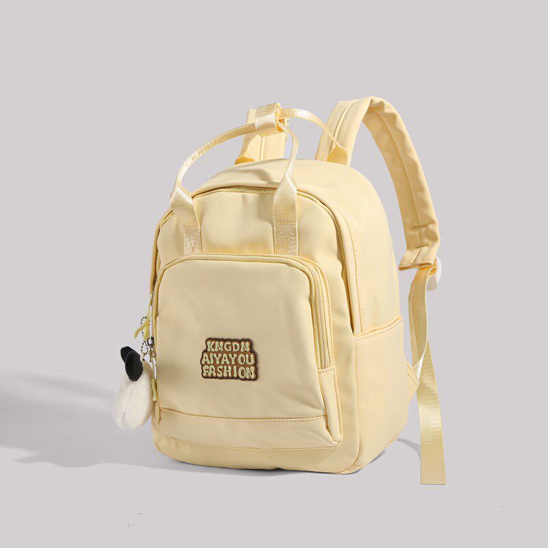 迷你双肩包女生外出旅游研学小背包儿童幼儿园甜甜圈书包女大学生