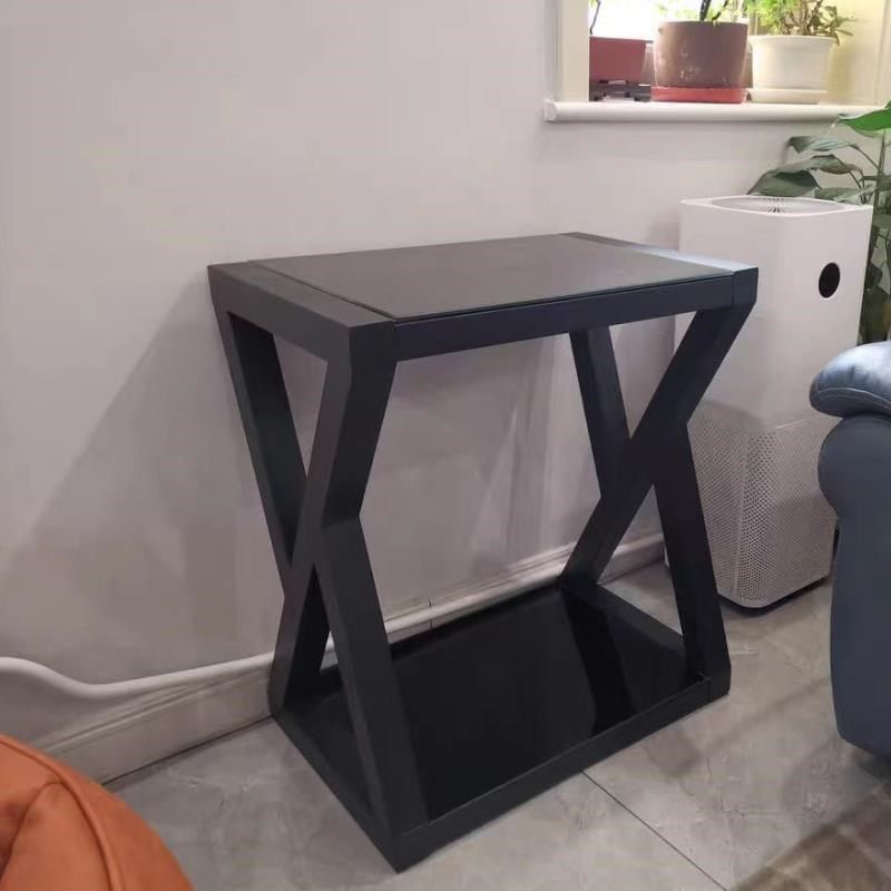 鱼缸柜金属鱼缸架子鱼缸桌钢木鱼缸底座鱼缸底架铁艺鱼缸储物架子