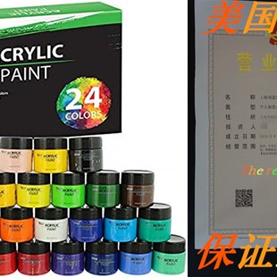 推荐 Paint Art Supply Set Bot 100ml Acrylic Jar U.S. Color