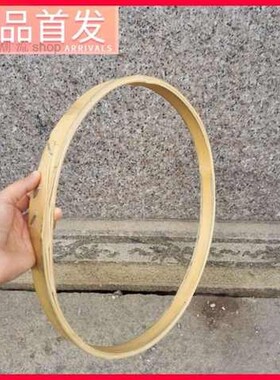 现货?硬a圆形畚箕箥家用竹子箩筐方便筐加厚竹竹制品撮箕大号编
