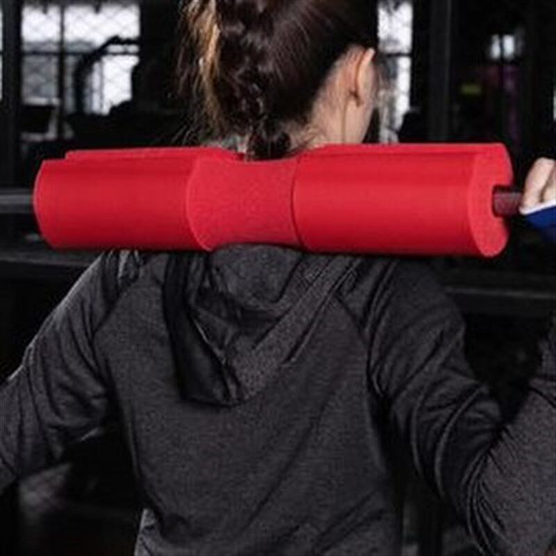 杠铃杆套子健身房深蹲护颈护肩运动装备护具杠铃护肩加厚海绵护垫