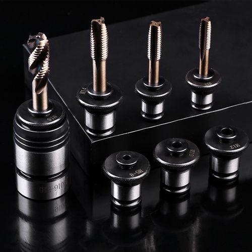 攻丝机用 高精J4016快换攻丝夹头丝锥夹套 J4012丝攻夹头套装B18