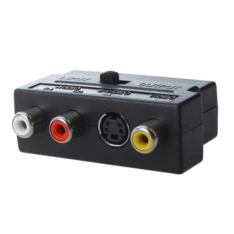 Skirt Black, Composite RCA S Video Converter Adapter_虎窝淘