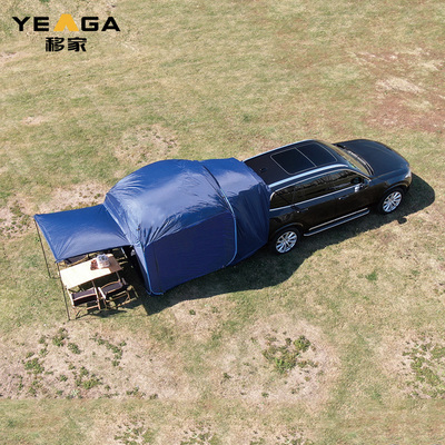 免搭建户外汽车suv车尾自动后尾延伸车载侧边天幕车边帐篷侧帐款