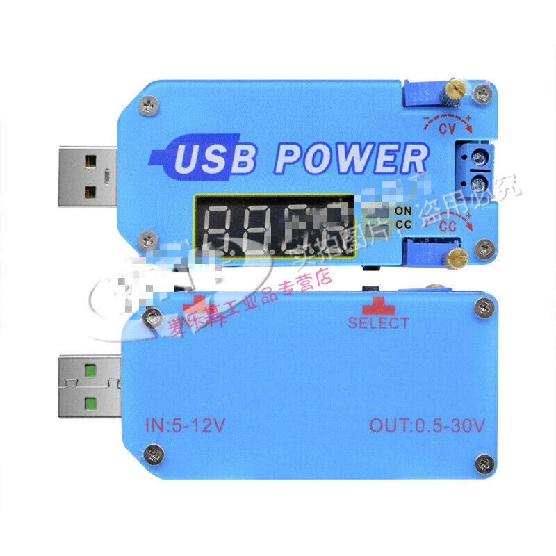 新品15WUSB可调升降压电源充电模块2A5V转9V12V24V30VDP2路由器无 电子元器件市场 电源 原图主图