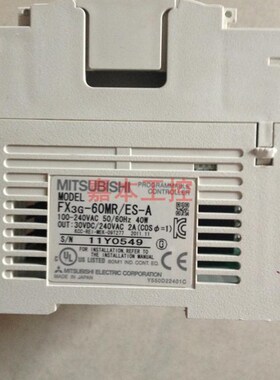三菱FX3G014MR/24MT/4-MR/60MR/60MT/ESS-DS-ES-A