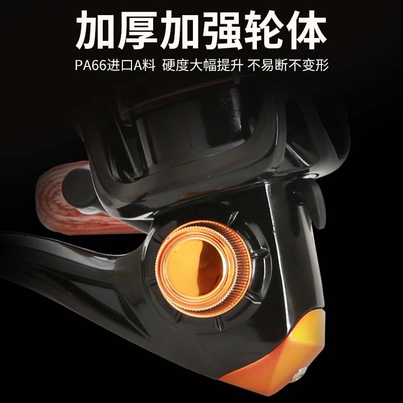 现货1000型路亚纺车轮全金属无间隙海钓轮小号渔轮超X小掌中宝迷