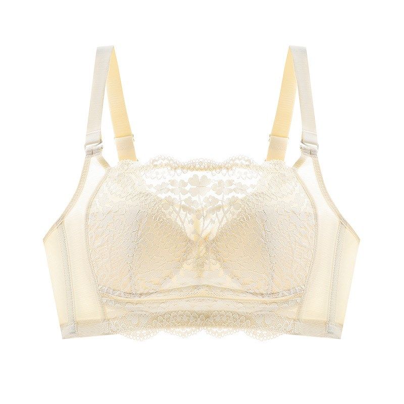 防走光抹胸式内衣少女白色大胸显小防下垂收副乳全罩杯文胸超薄款,女士内衣/男士内衣/家居服,文胸,淘宝优惠券,粉丝福利购,淘宝优惠卷