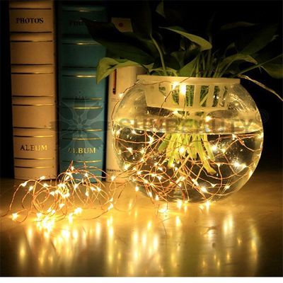Wire-String-Lights Wedding-Christmas-Garland Home-Decoration