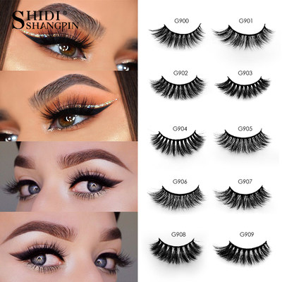 速发SHIDISHANGPIN Mink Lashes 3D Mink Eyelashes False Eyelas