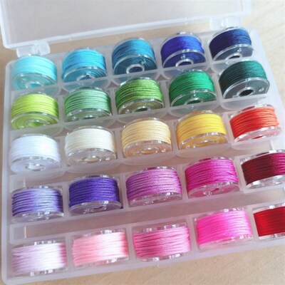 72号玉线迷你套装手链手绳编织线DIY手工编绳线编红绳线每色约3米