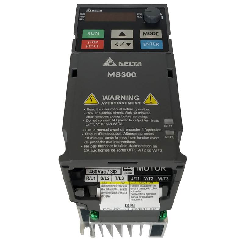 推荐台达变频器MS300代替VFD-M220V15KW VFD7A5MS21ANSAA台.达变