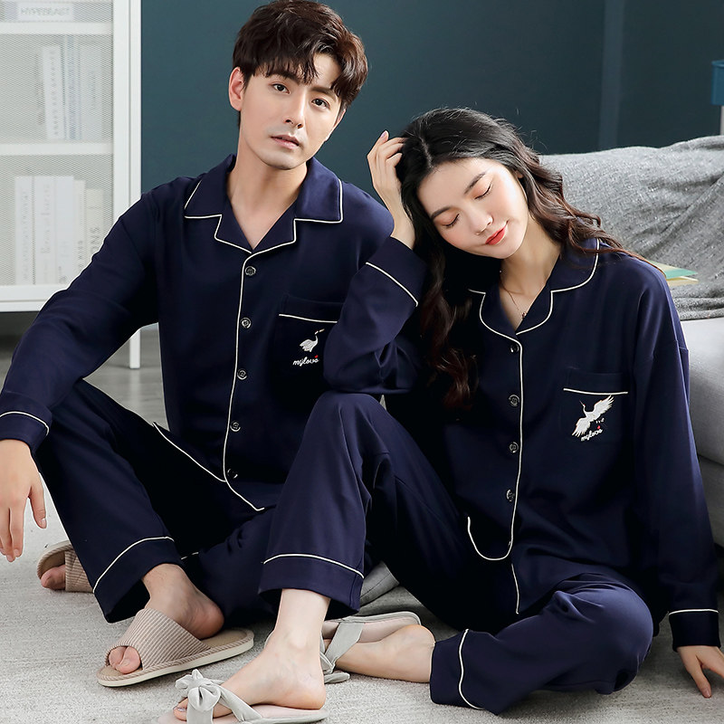 情侣睡衣女春秋冬季2022新款长袖网红风男士开衫家居服夏套装,女士内衣/男士内衣/家居服,睡衣/家居服套装,淘宝优惠券,粉丝福利购,淘宝优惠卷