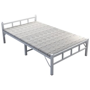 儿童单人床一米宽1米2男孩折叠高级小床家用经济型月嫂陪护床简易