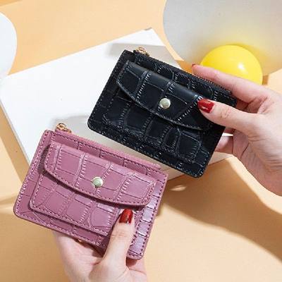 推荐Women Coin Money Card Holder Wallets Zipper PU Leather G