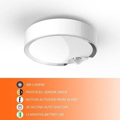 Motion Sensor Battery Operated On Off Switch Bathroom Indoo