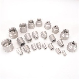 4分转2分双内丝直接头304不x锈钢1寸变6分大小头3分转1分异径管古