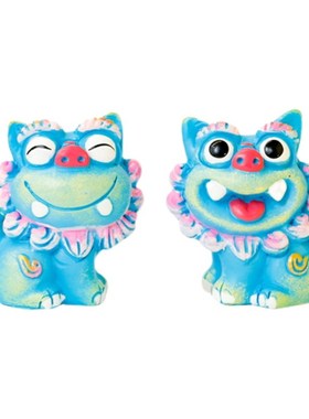 狮三百|宝石 风狮爷厦门纪念品伴手礼桌面装饰品狮子摆件创意礼品